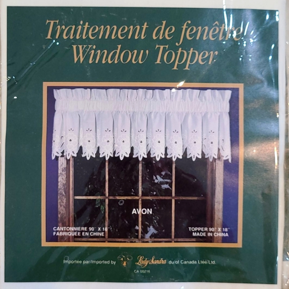 Drapery valance